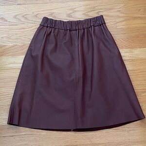 Top Shop Boutique Leather Skirt